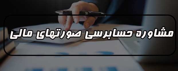  ارائه خدمات حسابرسی در زمینه مشاوره حسابرسی صورت های مالی 